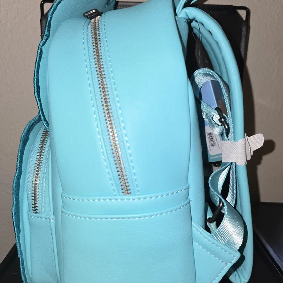 BAM Exclusive 40th Anniversary Care Bears - Wish Bear - Loungefly Mini Backpack - Picture 3 of 4